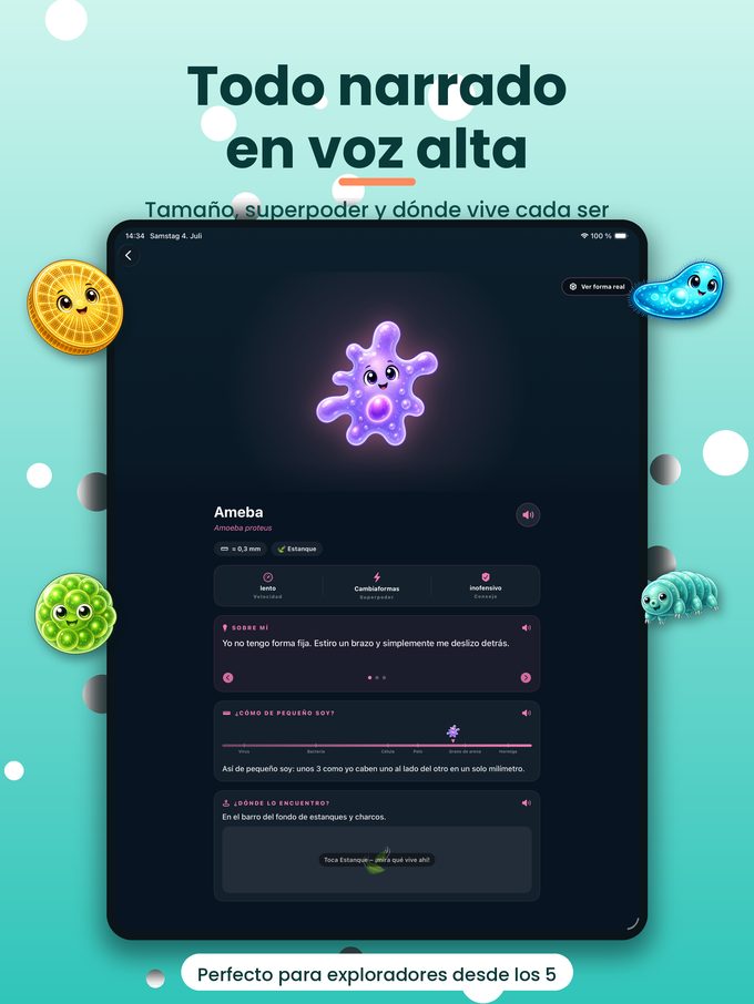 Todo narrado en iPad
