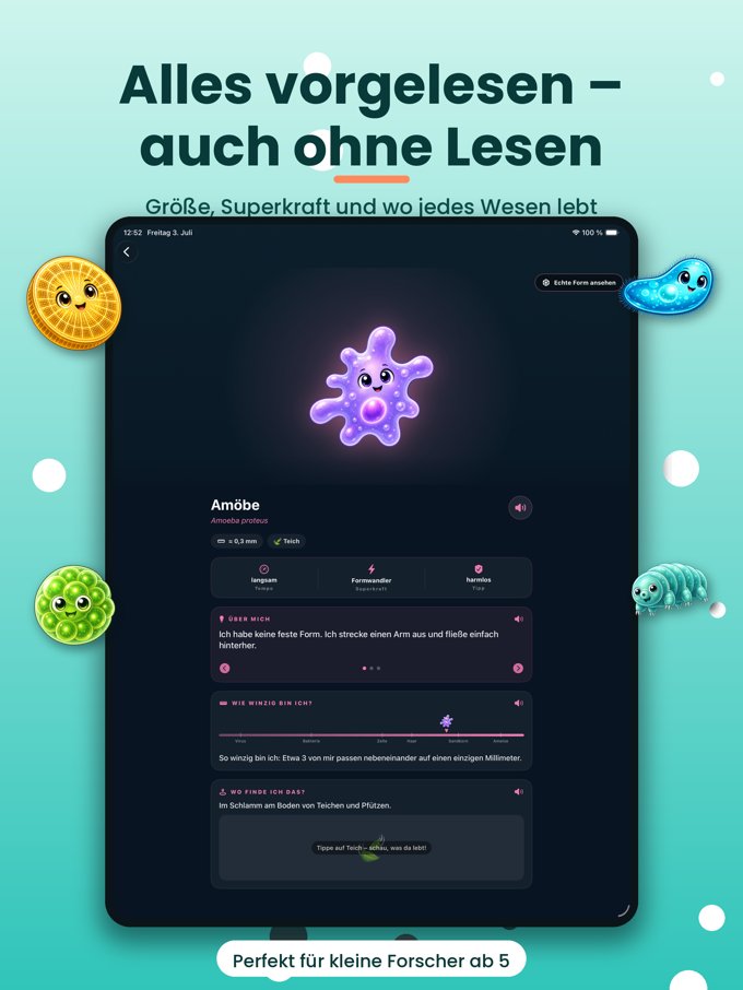 Alles vorgelesen auf dem iPad